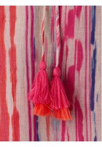 LOLA CASADEMUNT Sukienka letnia LS2616154 Różowy jasny Regular Fit. Kolor: różowy. Materiał: bawełna. Sezon: lato #5