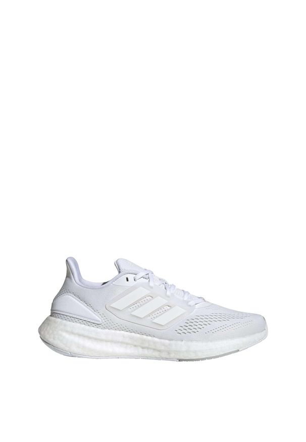 Adidas - Buty do biegania adidas Pureboost 22. Kolor: biały. Materiał: materiał