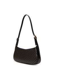 Calvin Klein Torebka Emblem Aop Small Shoulder Bag LV04F3324G Czarny. Kolor: czarny. Materiał: skórzane #6