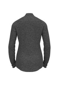 Bluza tech. damska Odlo Mid layer full zip TENCIA. Kolor: wielokolorowy, czarny, szary