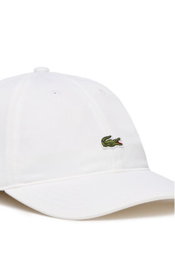 Lacoste Czapka z daszkiem RK0491 Biały. Kolor: biały. Materiał: bawełna