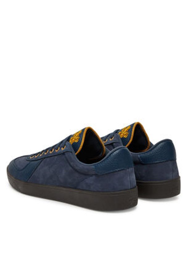 Lacoste Sneakersy Baseshot 7-49SMA0062 Granatowy. Kolor: niebieski. Materiał: skóra