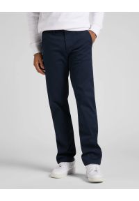 Lee - LEE MĘSKIE SPODNIE CHINO LEE REGULAR CHINO DEEP NAVY 112145530 #1