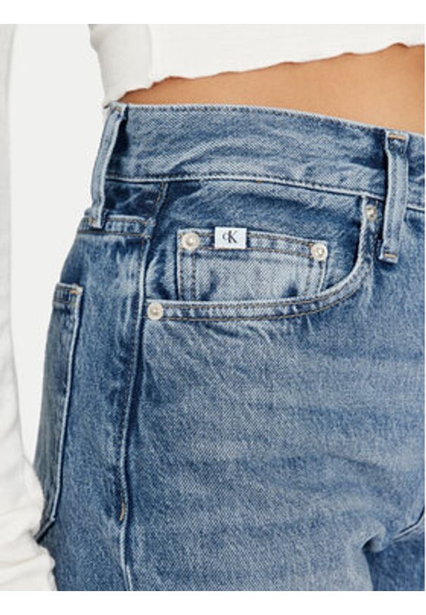 Calvin Klein Jeans Jeansy Authentic J20J223658 Niebieski Slim Fit. Kolor: niebieski
