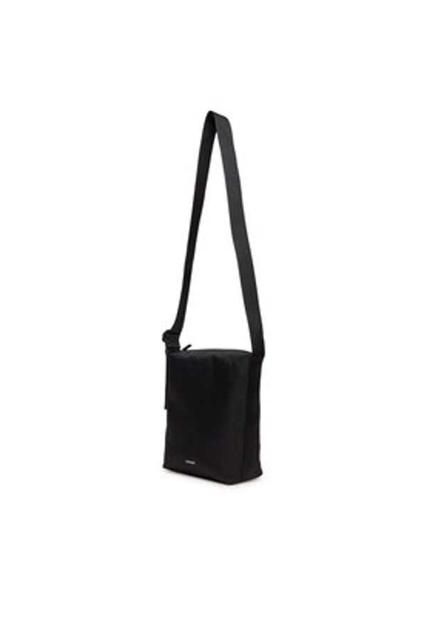 Calvin Klein Saszetka Ck Ease Hobo S K50K512965 Czarny. Kolor: czarny. Materiał: materiał
