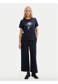 Tom Tailor T-Shirt 1045534 Granatowy Regular Fit. Kolor: niebieski. Materiał: bawełna #2