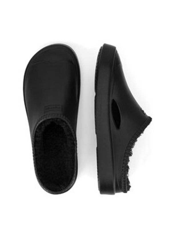 Hunter Klapki UFF1000EVS-BLB-W Czarny. Kolor: czarny. Materiał: kauczuk