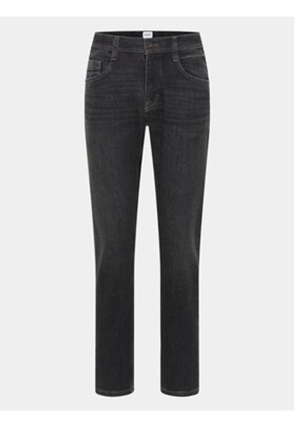 Mustang Jeansy Oregon 1014861 Czarny Slim Fit. Kolor: czarny