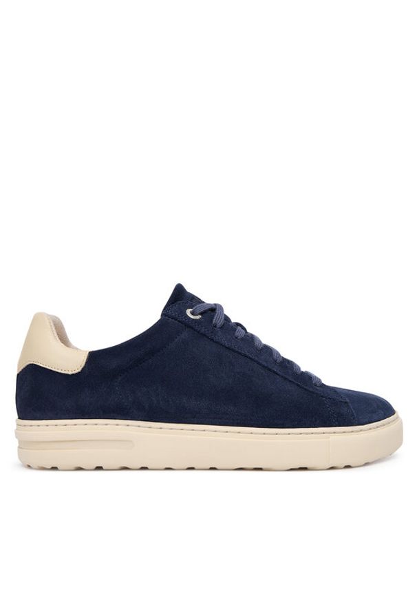 Birkenstock Sneakersy Bend Low 1030880 Granatowy. Kolor: niebieski. Materiał: zamsz, skóra