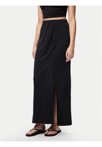 Pieces Spódnica maxi Anora 17148786 Czarny Regular Fit. Kolor: czarny. Materiał: syntetyk, wiskoza