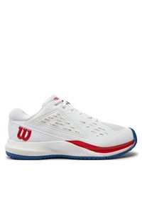 Wilson Buty Rush Pro Ace Jr WRS332850 Biały. Kolor: biały. Materiał: materiał, mesh #1