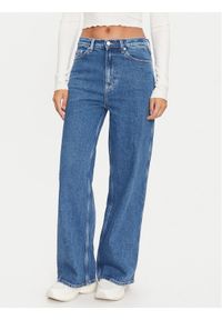 Tommy Jeans Jeansy Claire DW0DW19617 Niebieski Wide Leg. Kolor: niebieski