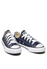Converse Trampki Chuck Taylor All Star Ox 3J237 Granatowy. Kolor: niebieski. Materiał: materiał #2