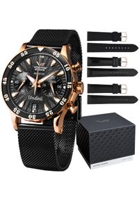 Zegarek damski Vostok Europe VK64-515B568B1 czarny. Kolor: czarny #1