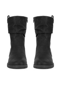 Rieker Botki Z9583-00 Czarny. Kolor: czarny. Materiał: materiał #7