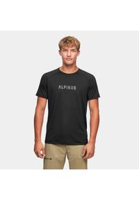 Koszulka męska grafen Alpinus Dirfi. Kolor: czarny #1