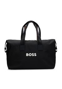BOSS - Boss Torba Catch 3.0 Holdall 50511942 Czarny. Kolor: czarny. Materiał: materiał