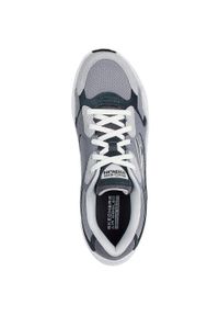 skechers - Adidasy Skechers Go Run Consistent 2., Mężczyźni. Kolor: szary. Materiał: zamsz, materiał. Sport: bieganie