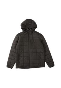 Kurtka męska Billabong Journey Puffer pikowana z kapturem. Typ kołnierza: kaptur. Kolor: czarny