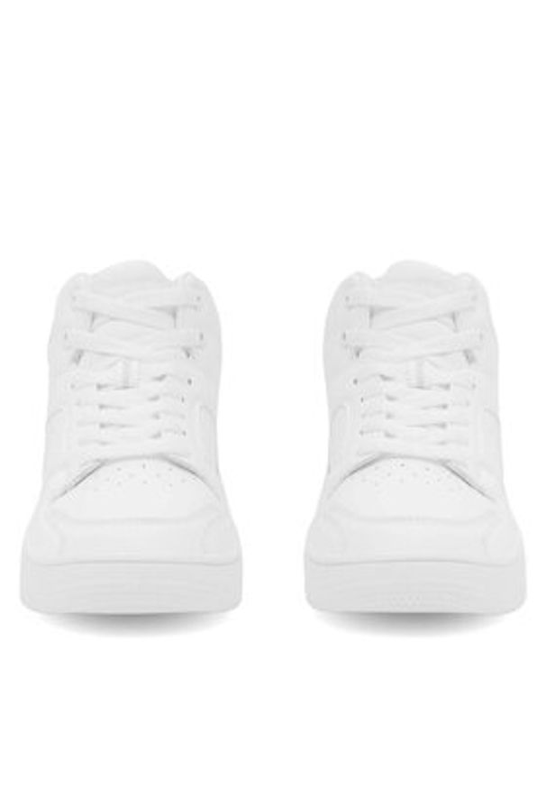 Champion Sneakersy Rebound 2.0 Mid Cut S S11471-WW007 Biały. Kolor: biały. Materiał: skóra