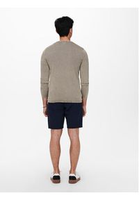 Only & Sons Sweter 22006806 Szary Regular Fit. Kolor: szary. Materiał: bawełna #3