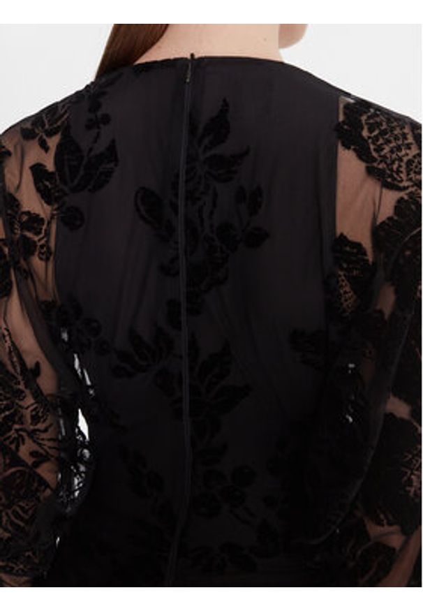 Pinko - PINKO Sukienka koktajlowa Roulette 105624 A2QD Czarny Regular Fit. Kolor: czarny. Materiał: syntetyk. Styl: wizytowy