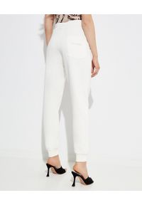 NANUSHKA - Białe spodnie dresowe Shay. Kolor: biały. Materiał: dresówka #4