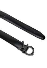 Calvin Klein Pasek Damski Ck Thin Belt 1.5Cm K60K612360 Czarny. Kolor: czarny. Materiał: skóra #3