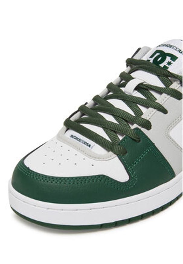 DC Sneakersy MANTECA SE DC01758100 Zielony. Kolor: zielony. Materiał: skóra