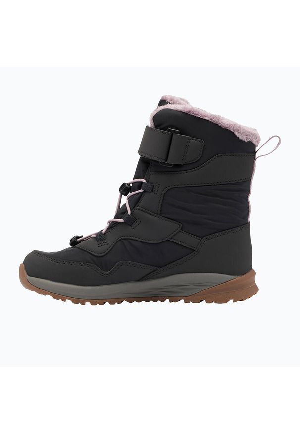 Buty dziecięce Jack Wolfskin Polar Bear-G Texapore High Vc. Okazja: na co dzień. Kolor: szary. Materiał: polar