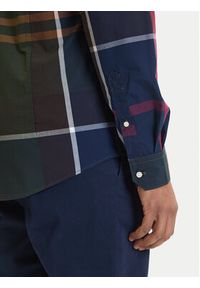 Barbour Koszula Harris MSH5071TN11 Zielony Tailored Fit. Kolor: zielony. Materiał: bawełna #3