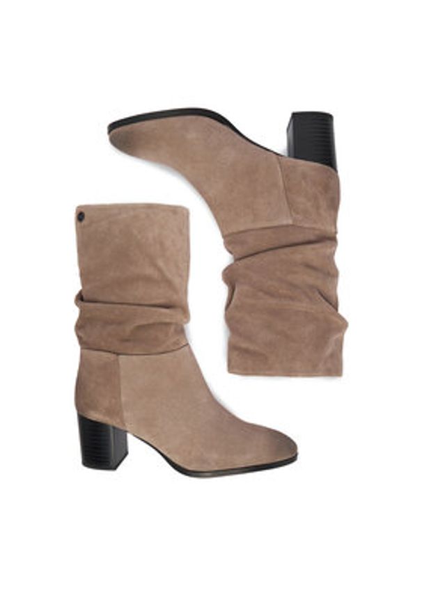 Beverly Hills Polo Club Botki CEO-WI44-BREEZE-01 Szary. Kolor: szary. Materiał: skóra, zamsz