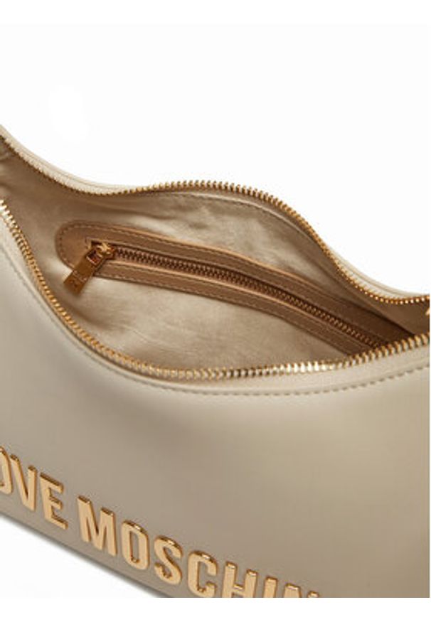 Love Moschino - LOVE MOSCHINO Torebka JC4025PP1MKD0110 Écru. Materiał: skórzane