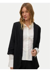 Vero Moda Marynarka Hailey 10346155 Czarny Regular Fit. Kolor: czarny. Materiał: syntetyk #1
