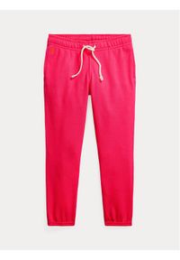 Polo Ralph Lauren Spodnie dresowe 312860018017 Różowy Regular Fit. Kolor: różowy. Materiał: syntetyk #1