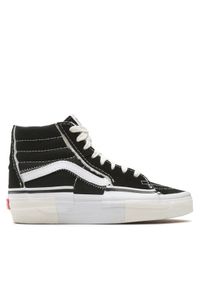 Vans Tenisówki Sk8-Hi Reconstruct VN0005UK6BT1 Czarny. Kolor: czarny. Materiał: materiał