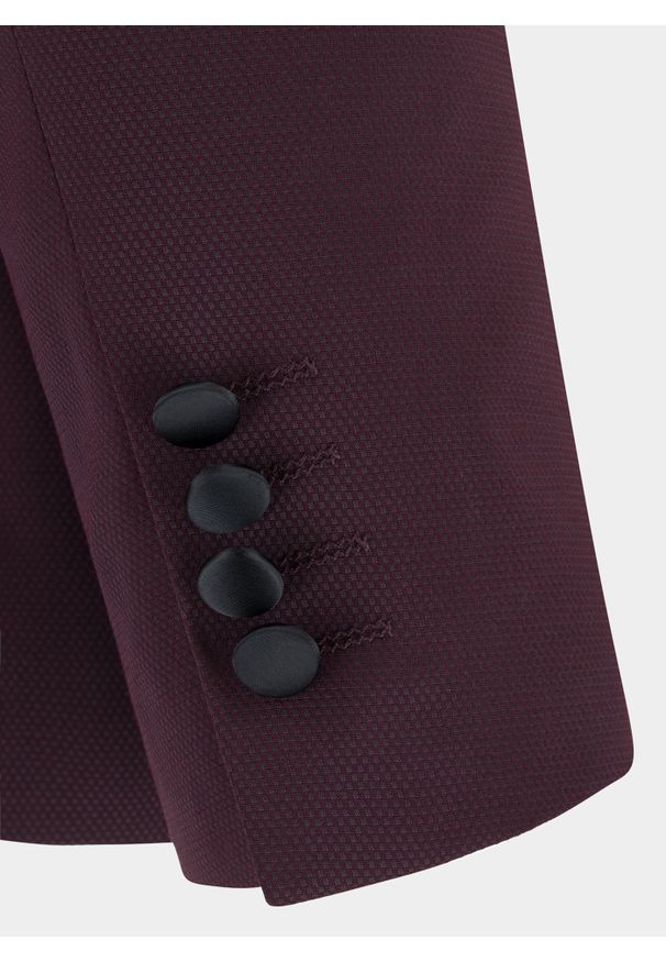 Pako Lorente - PAKO LORENTE – Marynarka smokingowa P22SF-3S-004-D-S. Okazja: na ślub cywilny, na wesele. Materiał: poliester, wiskoza
