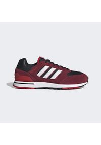 Adidas - Run 80s Shoes. Kolor: czerwony, biały, wielokolorowy, czarny. Materiał: guma. Sport: bieganie