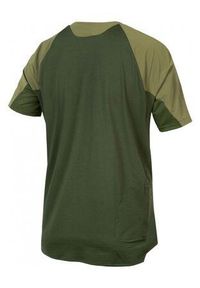 ENDURA - Koszulka rowerowa męska Endura GV500 Foyle Tech. Kolor: zielony. Sport: kolarstwo #2