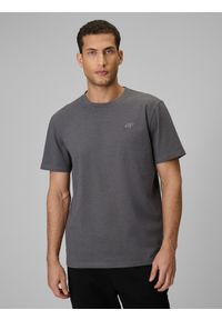 4f - 4F T-shirt regular gładki męski (2-pack) - multikolor L. Okazja: na co dzień. Kolor: wielokolorowy. Materiał: materiał. Wzór: gładki. Styl: klasyczny, casual #1