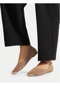 Lasocki Baleriny RST-NOEL-36 Beżowy. Kolor: beżowy. Materiał: zamsz, skóra #5