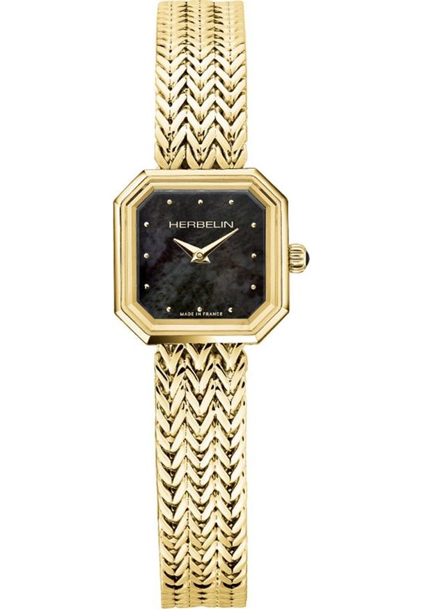 Zegarek Watx & Colors Zegarek damski Herbelin 17436BP49 złoty. Kolor: złoty