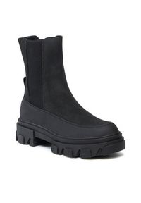 ONLY Shoes Sztyblety Chunky Boots 15238956 Czarny. Kolor: czarny. Materiał: skóra #6