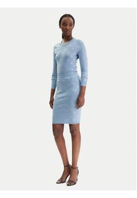 Guess Spódnica mini W6RD0O Z3JD2 Błękitny Regular Fit. Kolor: niebieski. Materiał: syntetyk #4