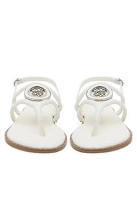 Nine West Sandały 123AL1754 Biały. Kolor: biały. Materiał: materiał #3