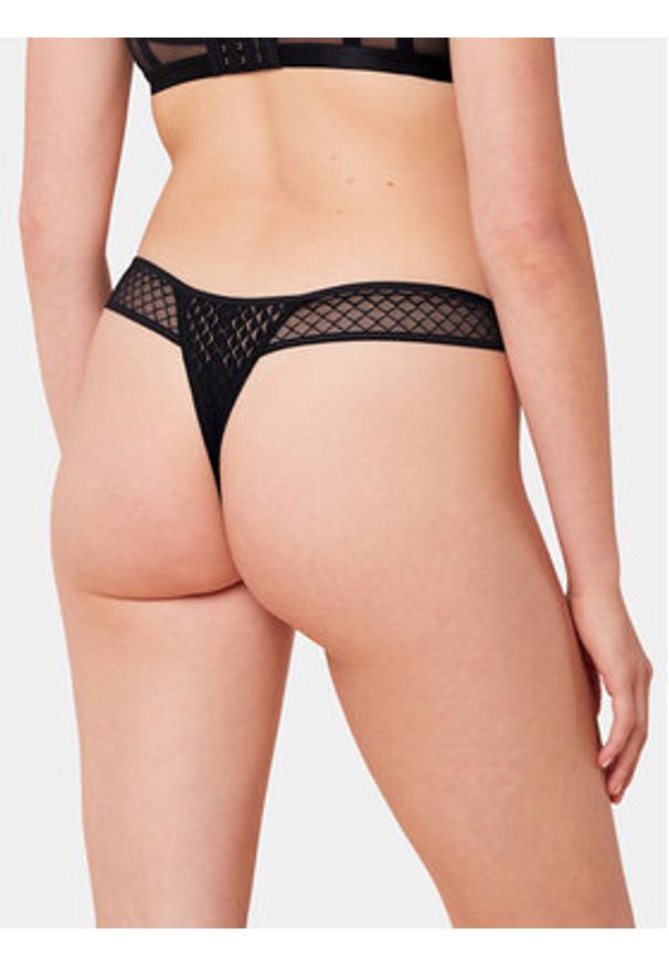 Triumph Stringi Mysterious Spotlight 10217880 Czarny. Kolor: czarny. Materiał: syntetyk
