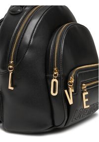 Love Moschino - LOVE MOSCHINO Plecak JC4344PP0NKA0000 Czarny. Kolor: czarny. Materiał: skóra #4