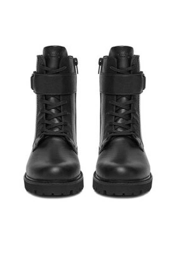 Remonte Trzewiki CEO-D8657-00 Czarny. Kolor: czarny. Materiał: materiał