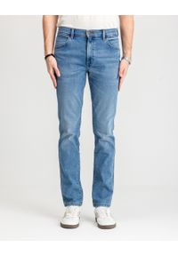 Wrangler - WRANGLER MESKIE SPODNIE JEANSOWE WRANGLER LARSTON COOL TWIST W18SYLZ70 112330749. Okazja: na co dzień. Stan: obniżony. Styl: casual, klasyczny #1