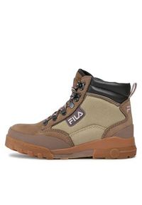 Fila Trapery Grunge Ii Cvs Mid Wmn FFW0365.73075 Beżowy. Kolor: beżowy. Materiał: skóra, nubuk #3